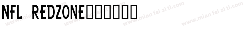NFL RedZone字体转换